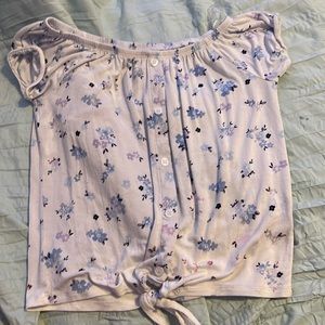 Shirt from justice loose button down